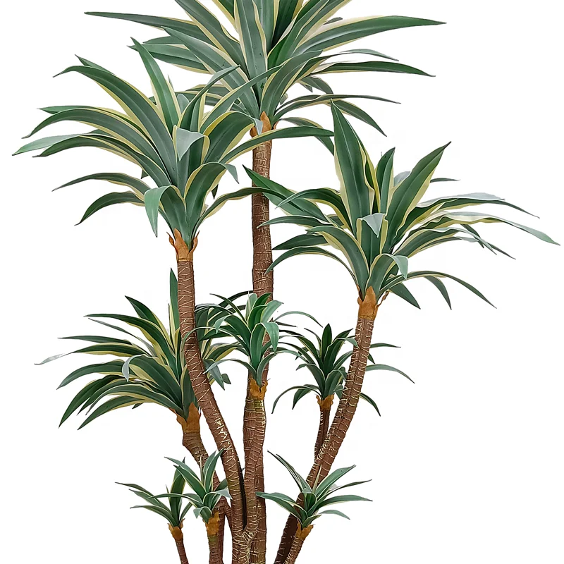 New Hot sale Realistic Oh Arts 210cm 7ft artificial bonsai tree desert agave artificial agave plants