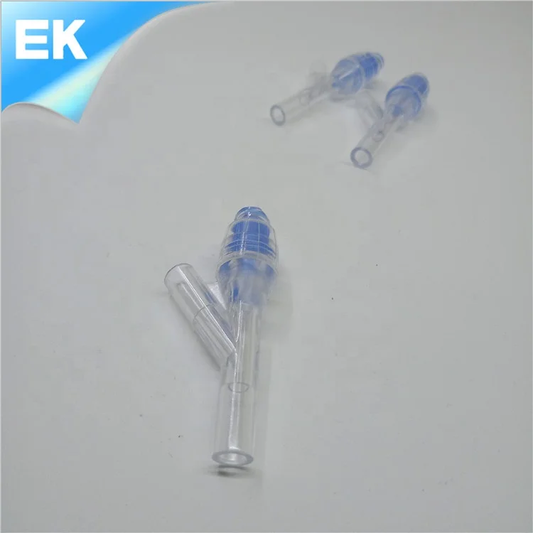 Y Type Needleless Needle Free Connector