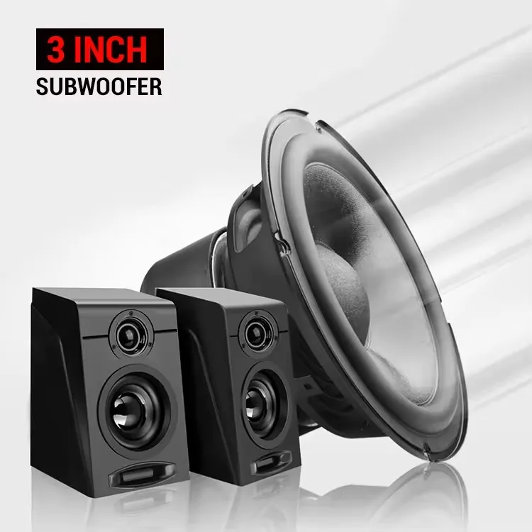 Factory wholesale 3-Inch Music Active Professional sound System Line Array 2-speaker wired 2.0 USB Speaker for computers/TV