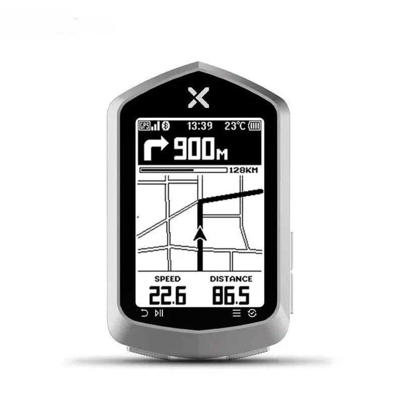 Велосипедный GPS-компьютер 3D дорожная книга навигация 2 4 дюймов велосипед спидометр одометр для MTB Велоспорт IPX7 водонепроницаемый велосипедный компьютер