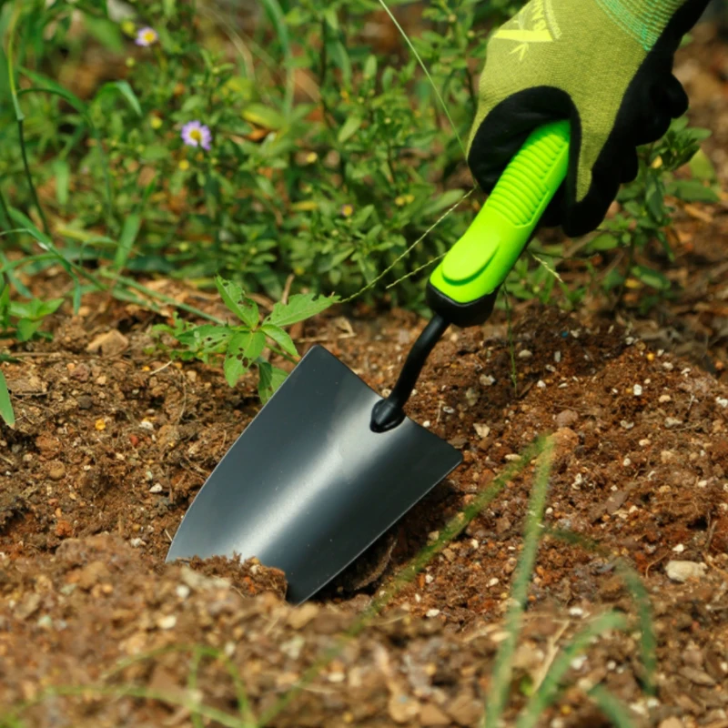 New Arrival Portable Garden Planting Hand Tools Set Pp Handle Garden Hand Tools With Tpr Soft Cushion