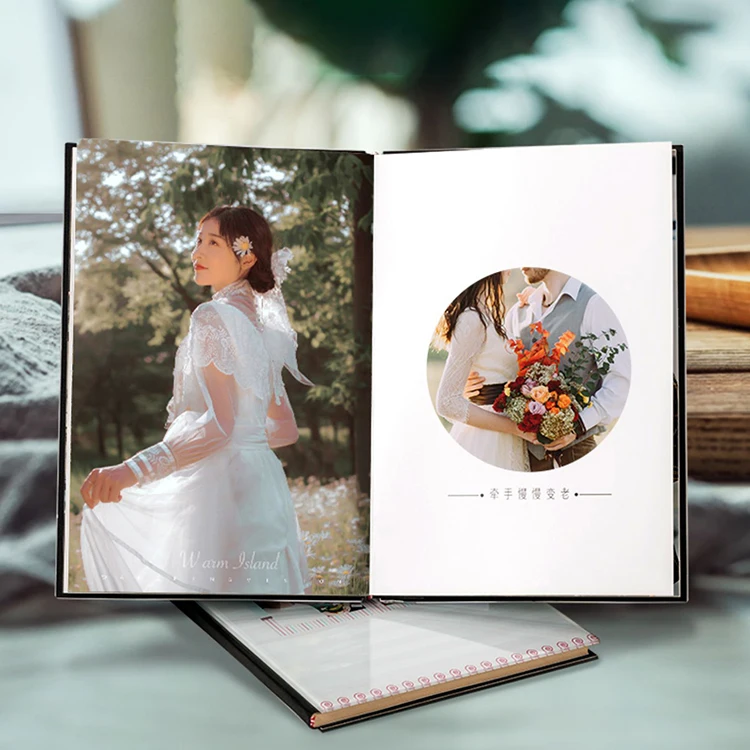 Рекламная акция Amazon Хрустальный чехол фотоальбом памятный альбом печатный индивидуальный в твердой