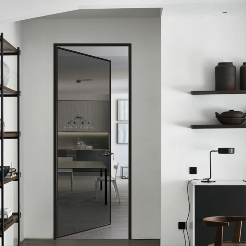 narrow aluminum frame door 