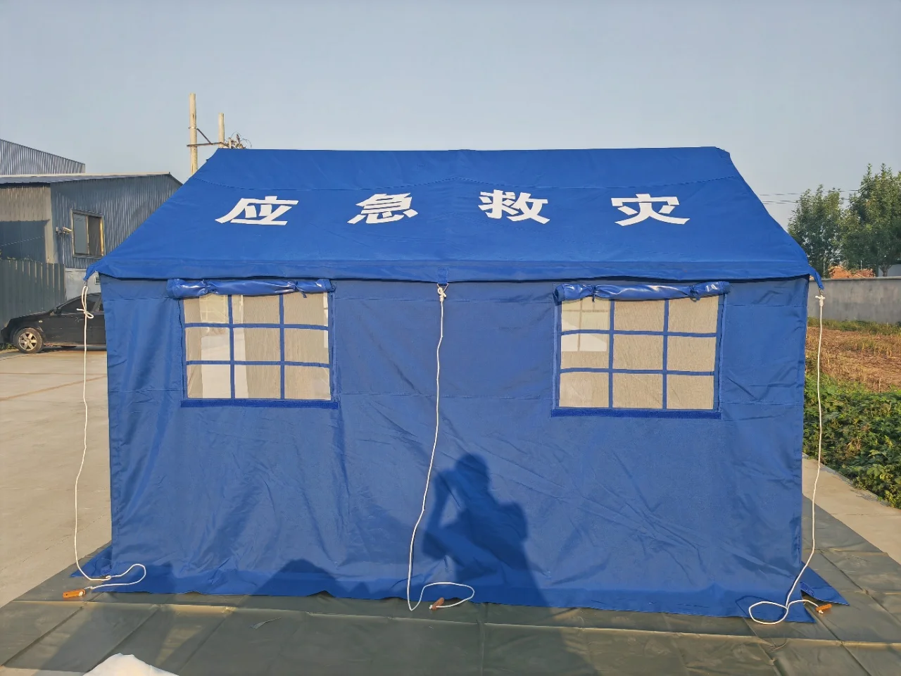 High Quality Waterproof 4 Season Disaster Relief Canvas Wall Tent