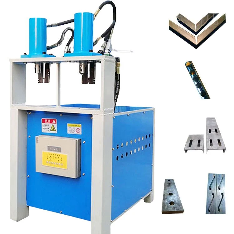 80G Factory Cheap 2mm stainless steel Tube Punching Machine  Square  Round Hole Punching Roller Machine Hole-Punching Machine