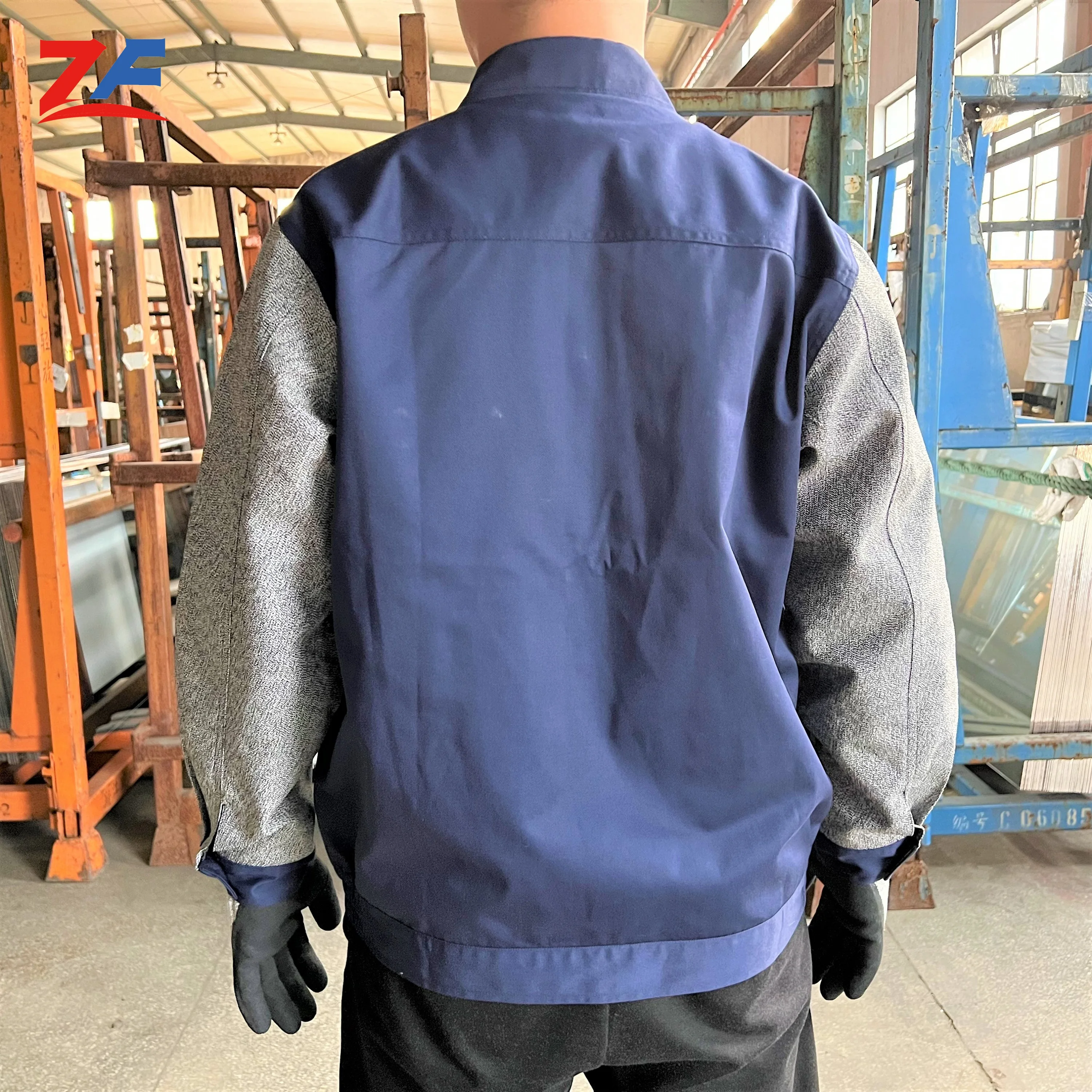Workwear Uniforms Industrial Uniform overalls to prevent arm injuries high quality work clothes