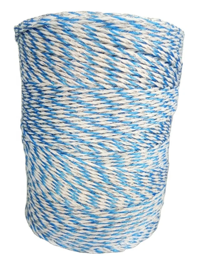 good price electric fence polywire  250M with 3 X0.15MM stainless steel