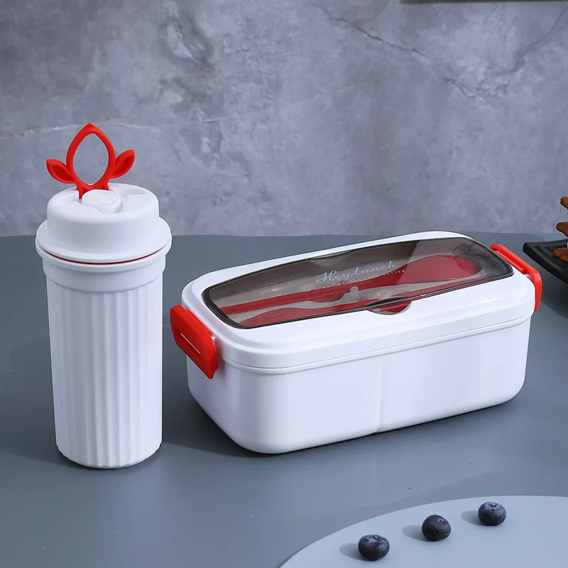 custom logo thermal insulated food container kids bento thermo lunch box with bag stackable lunch box set with coffee bottle