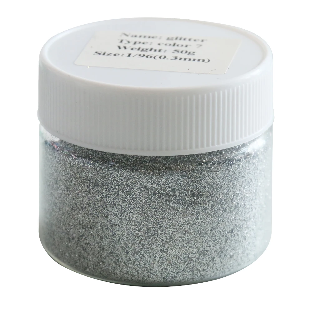
10 gram 50 gram Kinno Hot Sale Diamond Flash Glitter Powder for Nail Art and Lip Gloss 