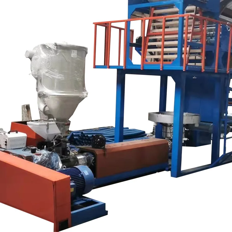 New design pp raffia plastic pellets extruding machine into pet yarn extruder with high quality