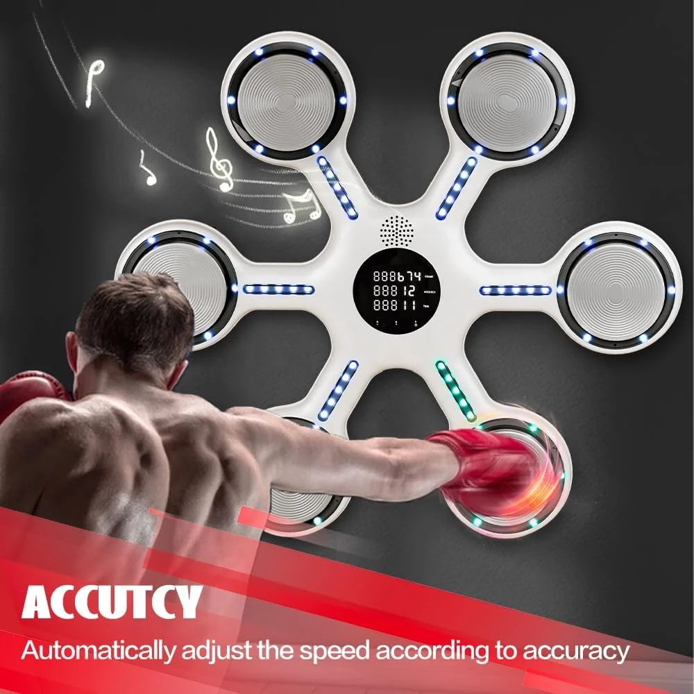 Wellshow  Music Boxing Machine Home Fitness Boxing Equipment Features Boxing Training Punching Equipment