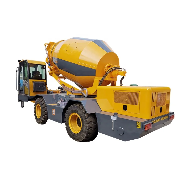 
high performance self-loading concrete car self loading mixer 