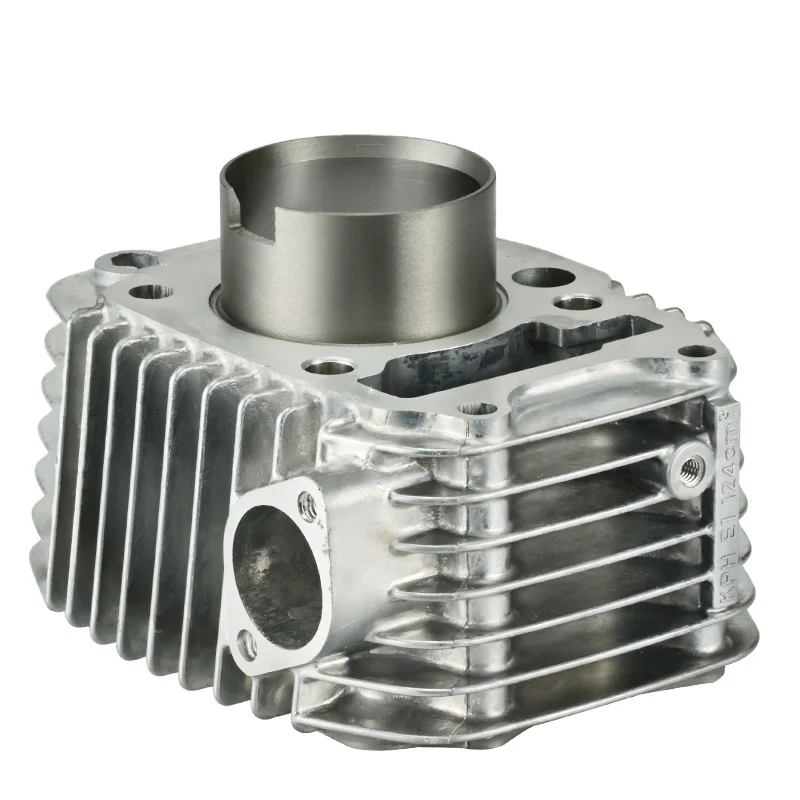 KPH WAVE125 52.4mm 124cc Popular Indonesia aluminum alloy engine assembly spare parts motorcycle cylinder block kits for HONDA