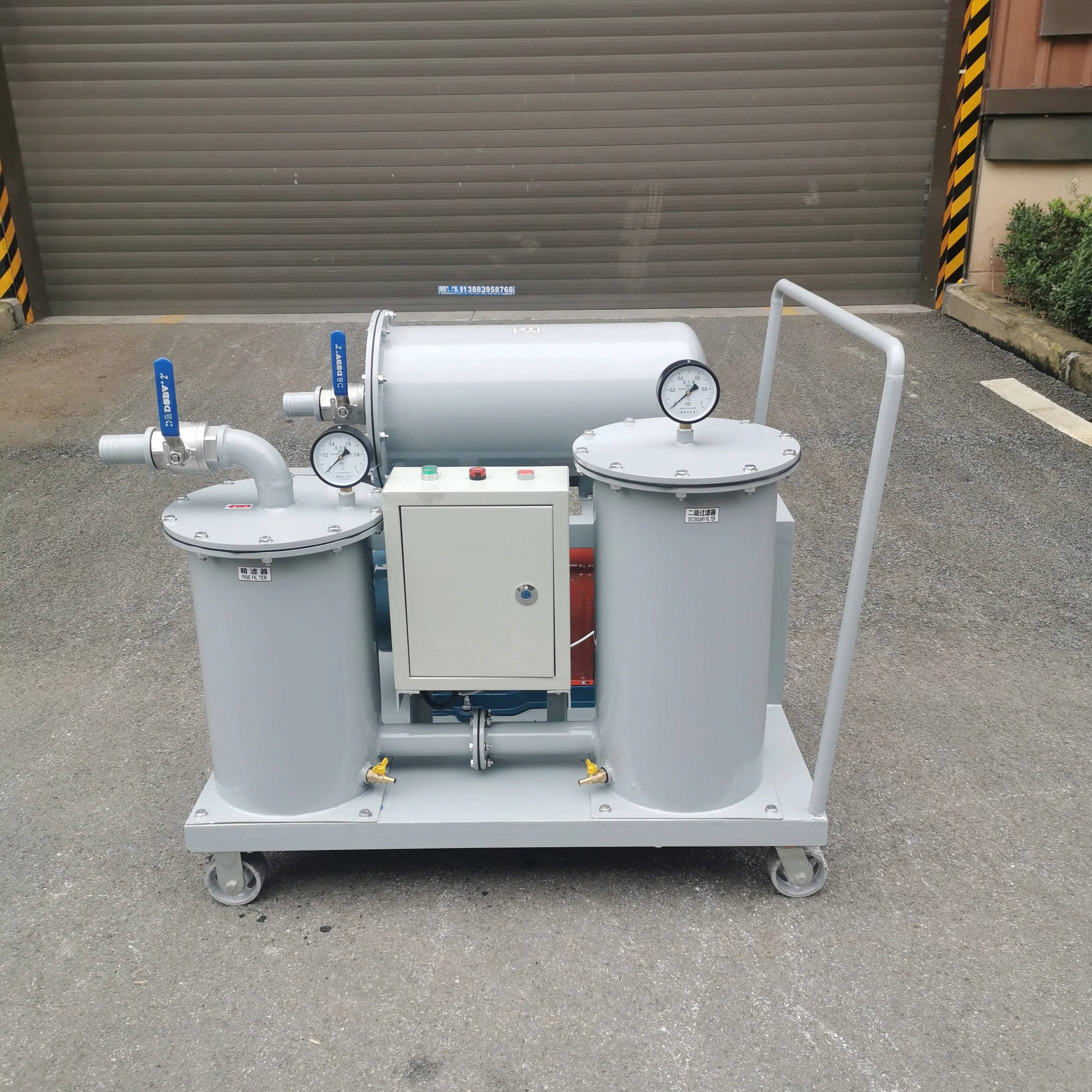 Gasoline Oil Filtration Cleaning Diesel Oil Fuel purifier System