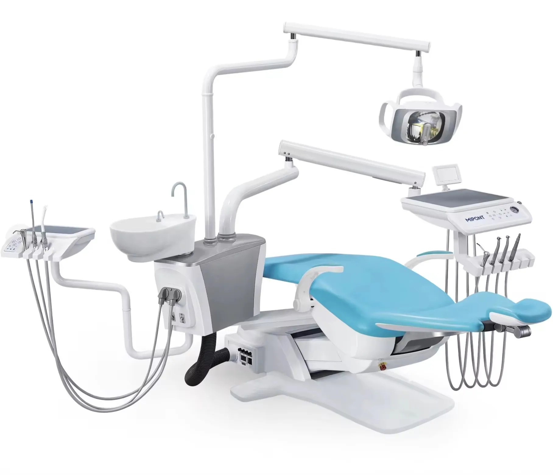 Dental Chair Unit  CE Approved High Quality Noiseless Dental Treatment Machine Dental Chair with Electricity Unit