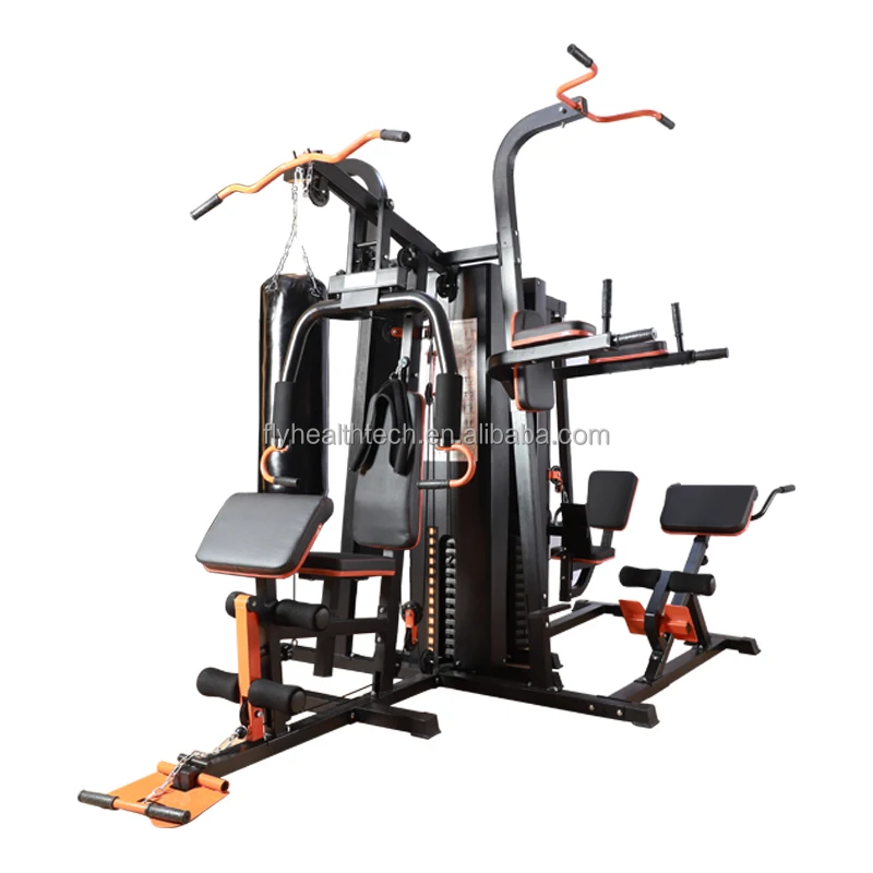 Wholesale multi function device 5 station home gym  fitness equipment  for body workout