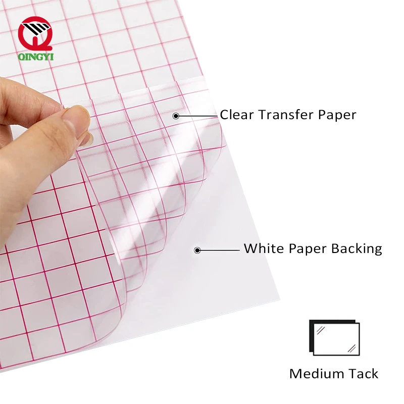 Factory Supply Application Tape Vinyl Transfer Film Respect Sticker Multi OEM Size Easy Operate Transfer Application