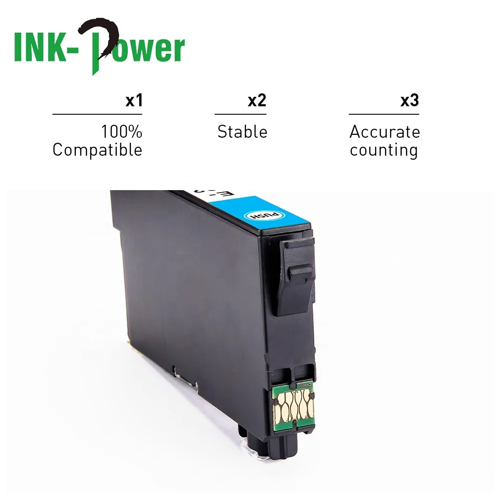 INK-мощность IB10 IB10A IB10KA IB10CA IB10MA IB10YA Премиум Цвет Совместимый струйный картридж с чернилами для принтера Epson EW-M530F