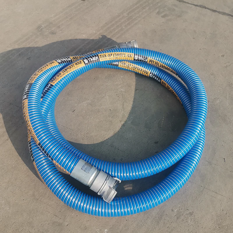 Delivery oil and petroleum flexible composite hoses  3 inch wharf transfer pipe composite tube hose