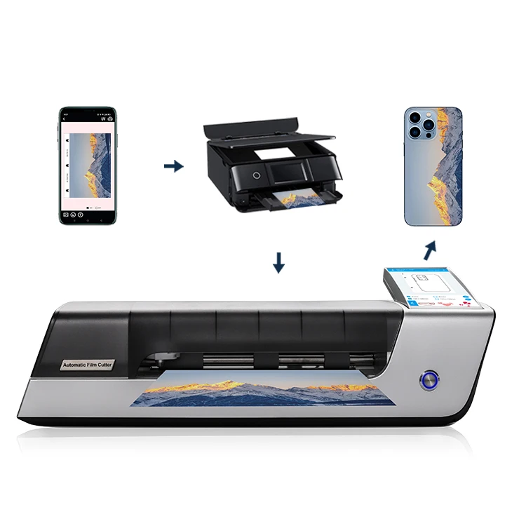 Instead Of Tempered Glass For Iphone 14 pro max Screen Protector TPU Anti Scratch Cutting Machine Tpu Hydrogel Cutter