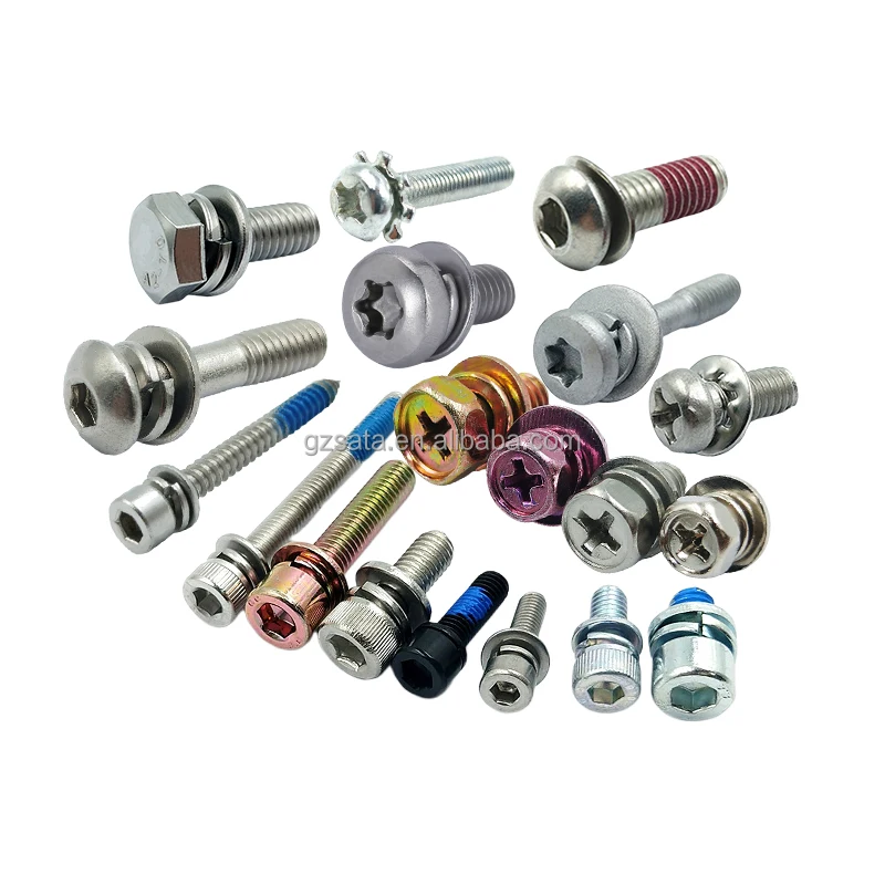 China Fastener Manufacturer OEM Customized Stainless Steel 304 316 410 Screws