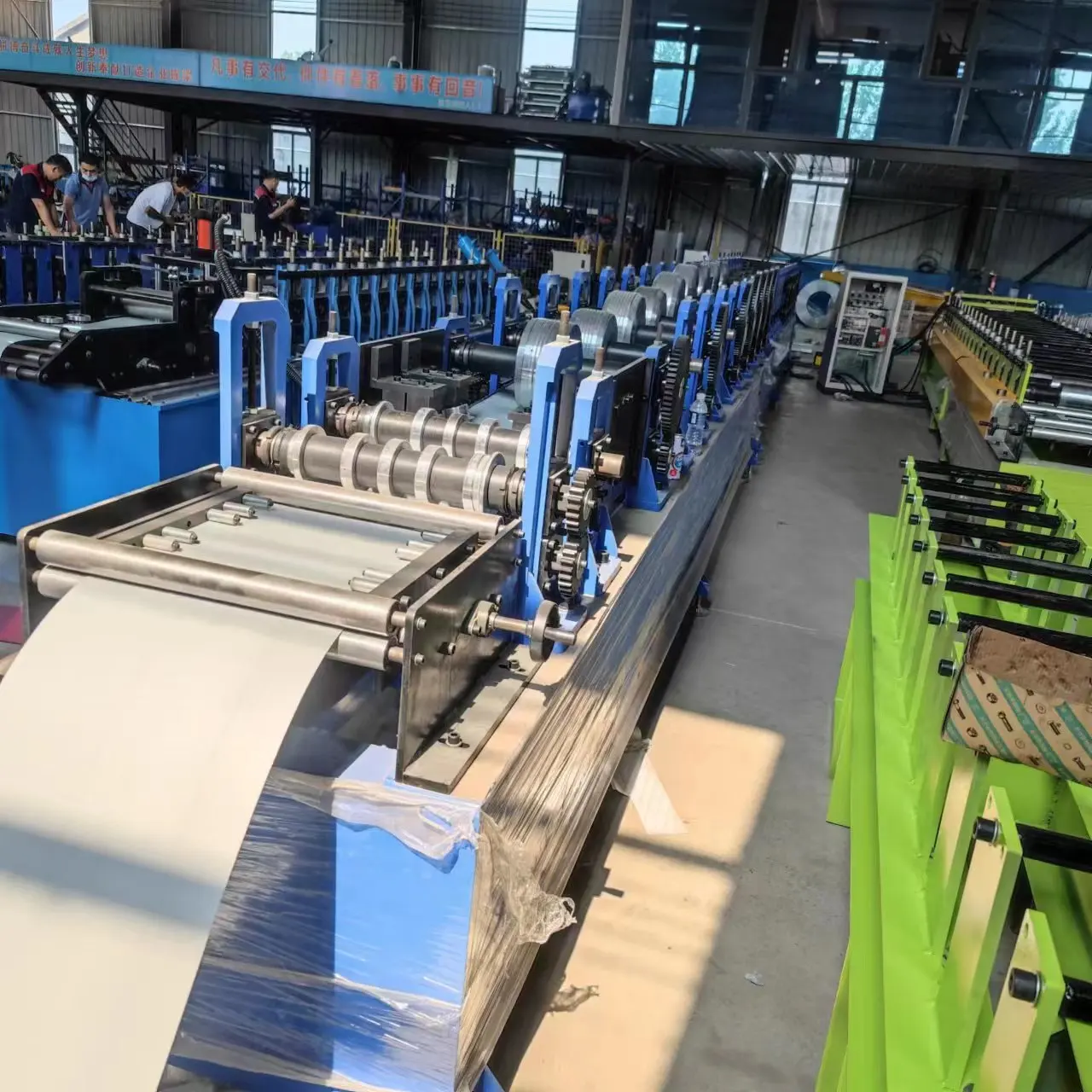 Full Automatic Rain Water Steel Downpipe Roll Forming Machine/water Falling Down Gutter Making Machines