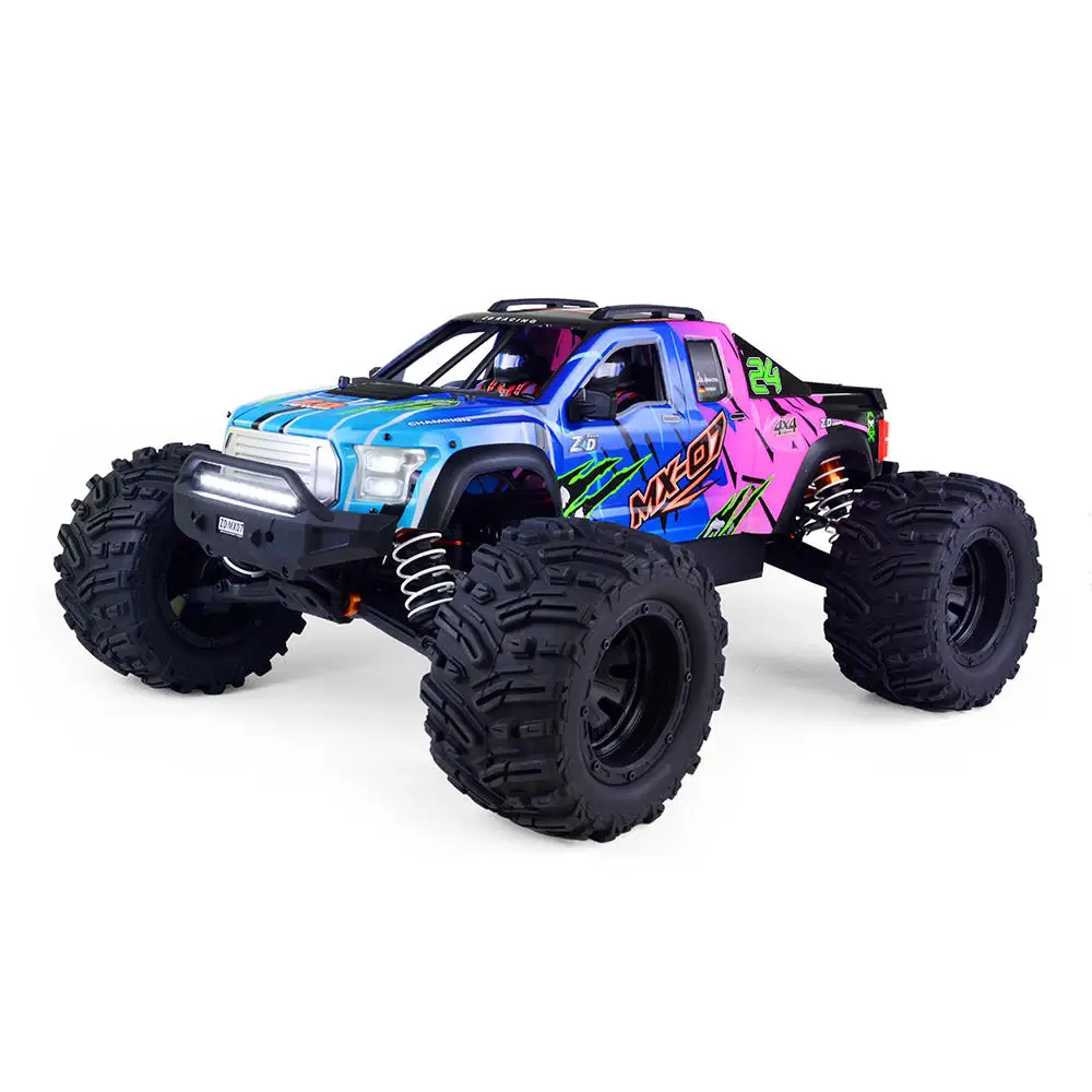 ZD гоночный MX-07 Rockrt-RC 1/7 Масштаб бесщеточный внедорожный монстр грузовик 80 км/ч 4WD автомобиль с дистанционным управлением высокой скоростью