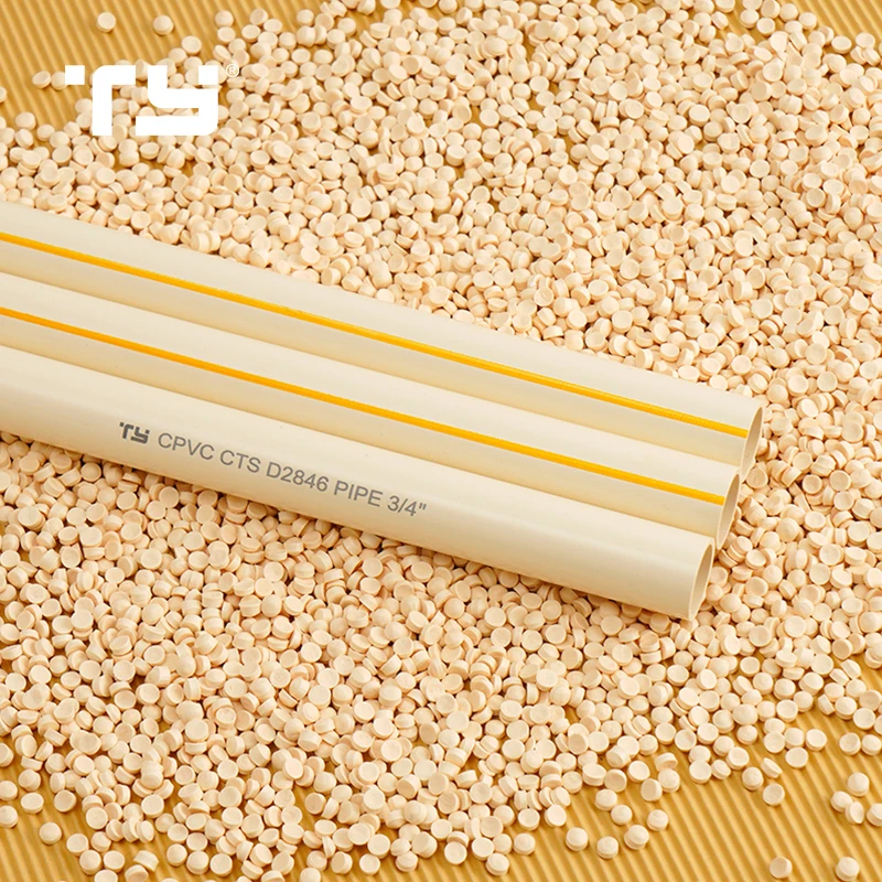 Manufacturer All Sizes ASTM D2846 PVC Water System Plastic CPVC pipe fittings CPVC Pipe