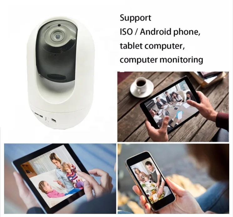  Китайская Ptz беспроводная камера видеонаблюдения AI Oem P2p Smart Indoor с аудио сетью Wifi