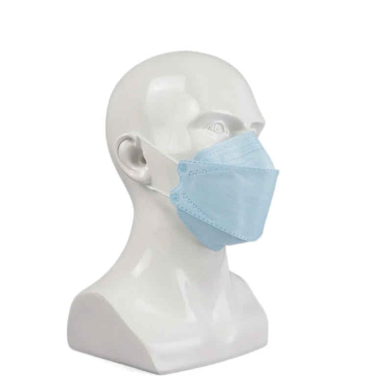 Anhui Factory 4ply Protective Mask Comfortable Fit Color 3D Mask Kf94