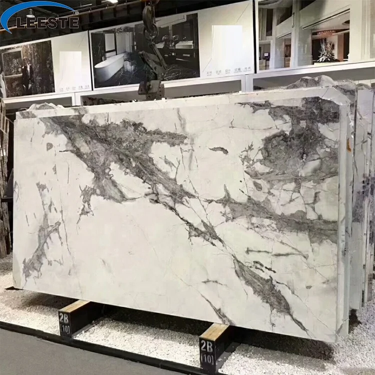 High end and luxury project Venato White Iceberg Marble white marble countertop