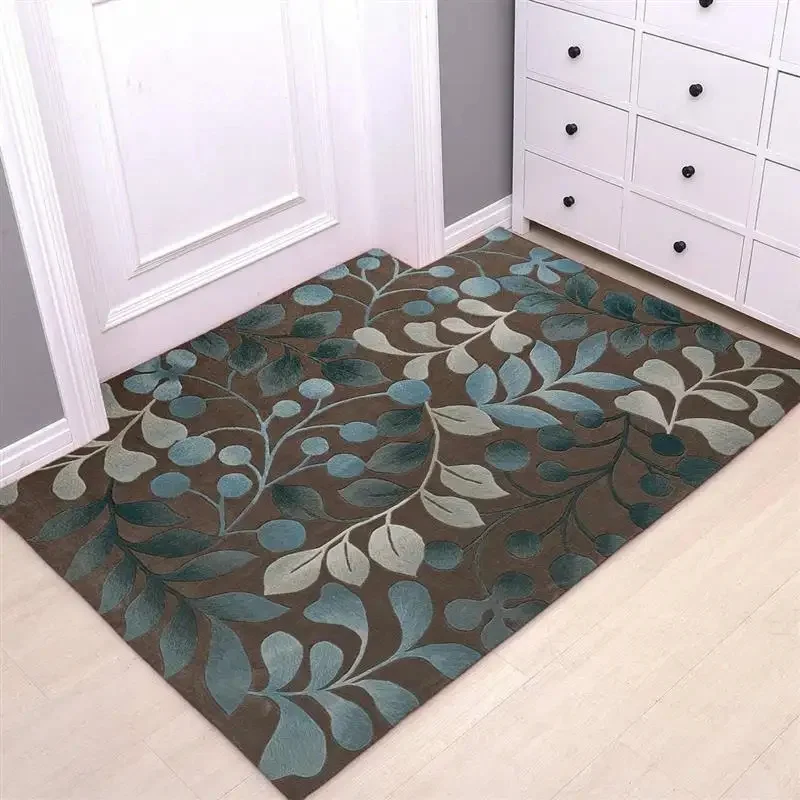 Custom SIZE anti curling reusable non slip washable carpet rug gripper for furniture