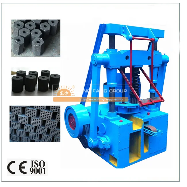 Coal rod briquette press barbecue charcoal punching machine