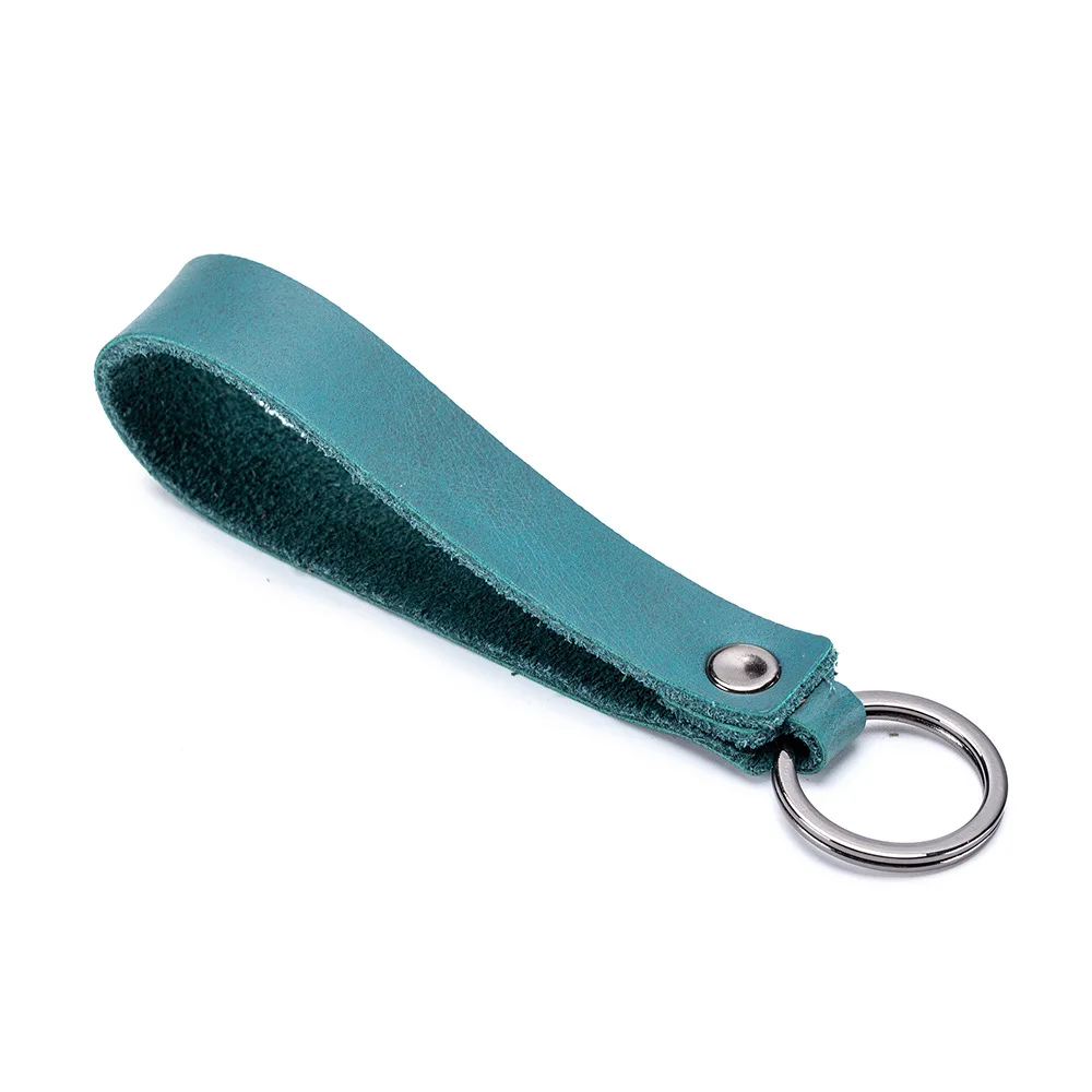 New luxury wholesale novelty gifts car metal Genuine Leather USB Flash Drive Bag Charm Leather keychain keychains key chains