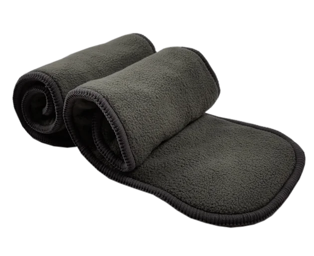 Washable charcoal bamboo inserts reusable cloth diaper liner 5 layers bamboo Insert nappy insert