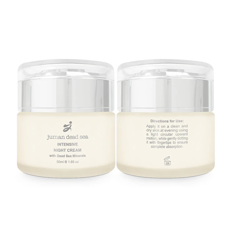 Factory Wholesale Best Natural Intensive Concentrated Fairness Night Glow Cream With Dead Sea Minerals