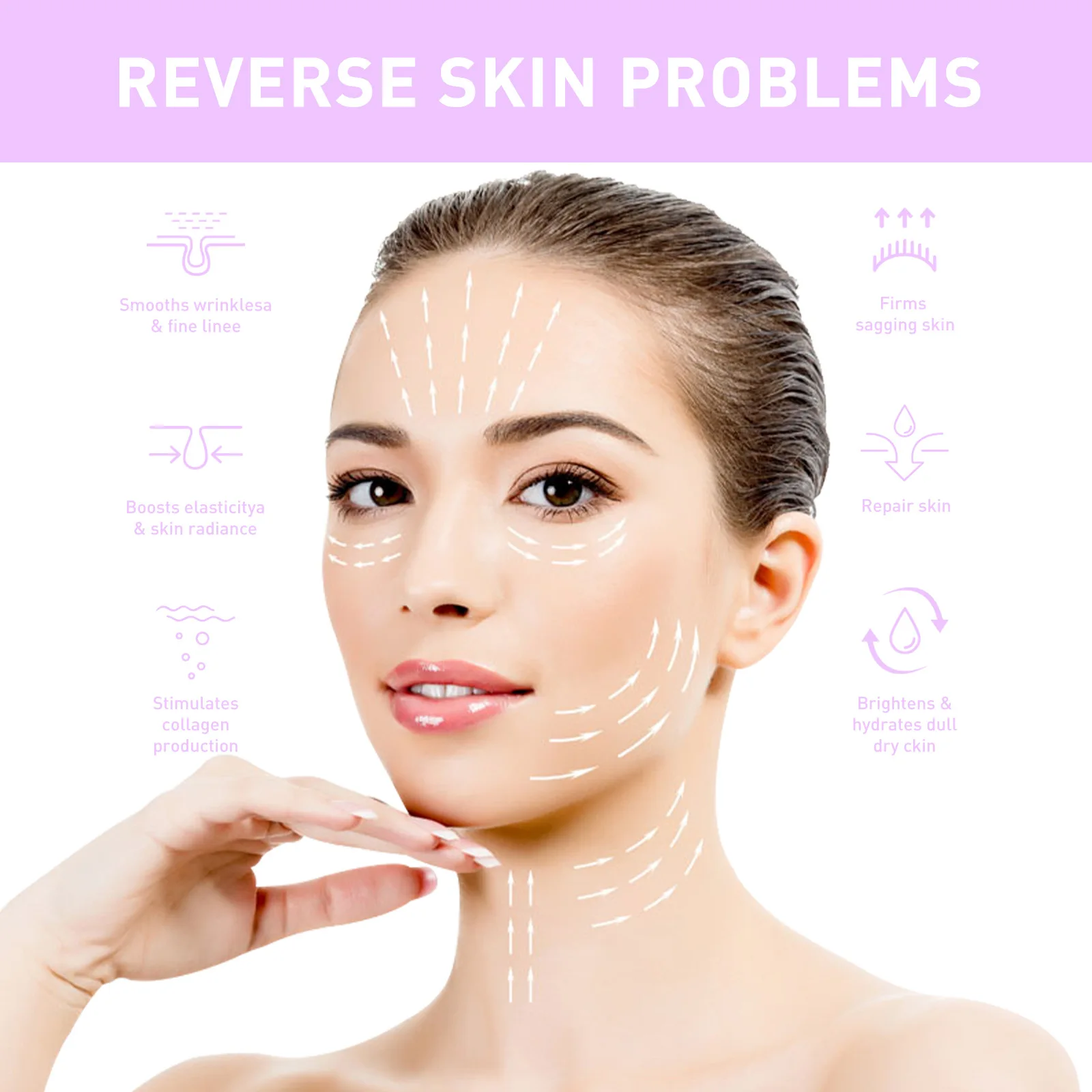 Private Label 10ML Antioxidant Soothing Moisturizing Whitening Anti Wrinkles Anti Aging Serum For Face