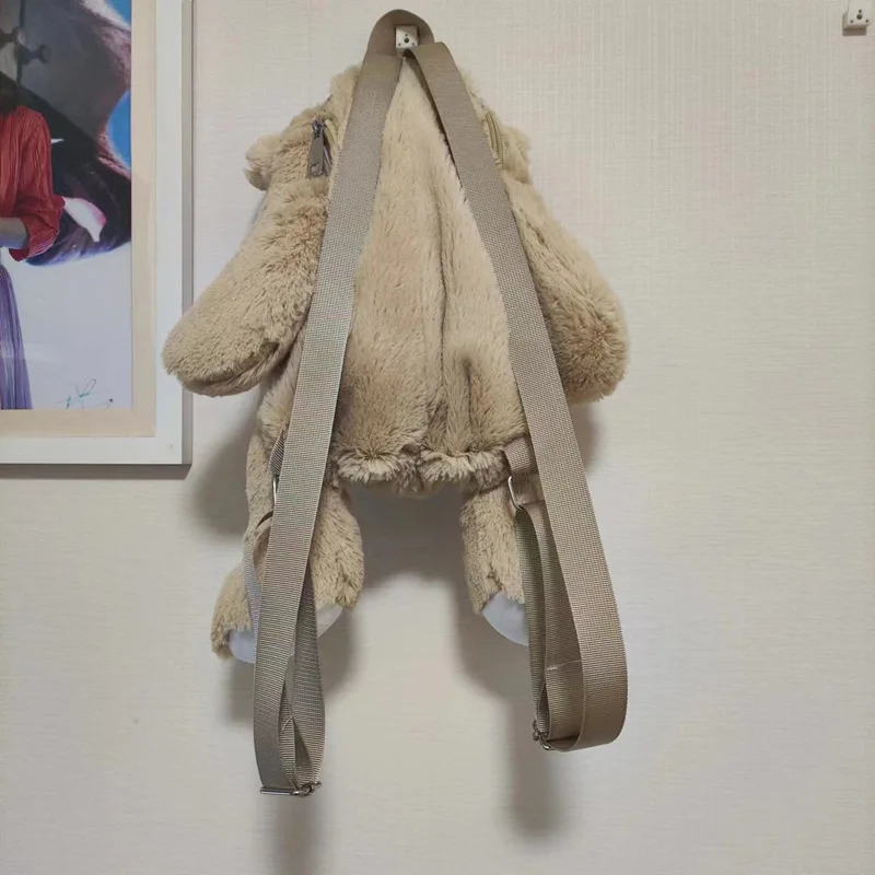 High Quality Lovely Bear Backpack Cute Stuffed Plush Animal Custom Backpack  Plush Bag