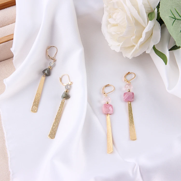 
2021 18K Gold Brass Minimalist Ear Huggie Hoop Earrings 