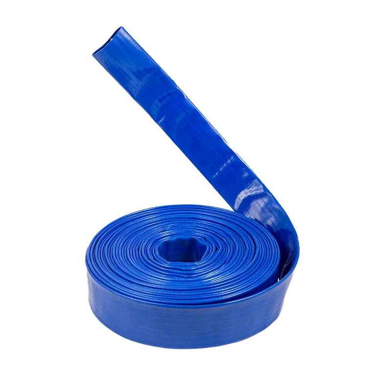 High Quality 3 Inch PVC Layflat High Pressure Water Hose Flexible Agricultural Irrigation & Industrial Water Pump Discharge Hose