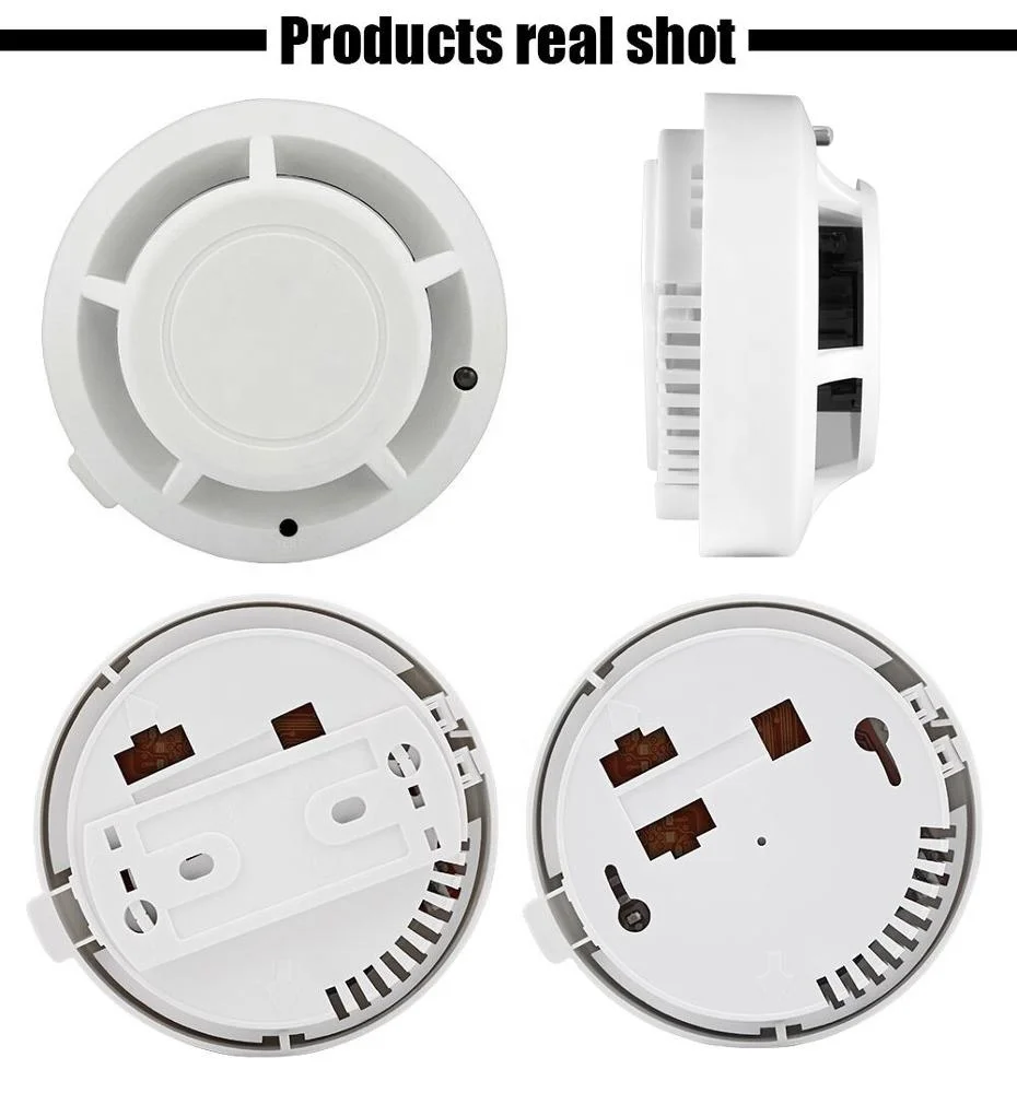 High Sensitive Stable Independent Alarm Smoke Detector Home Security Wireless Alarm Smoke Sensor Fire Equipment