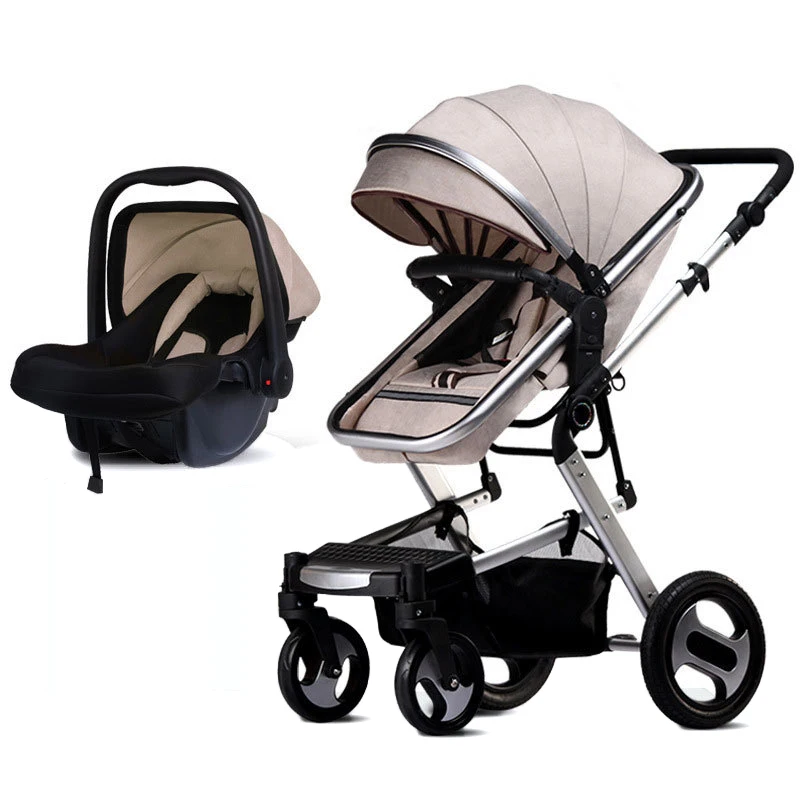 wholesale baby stroller 3 in 1/good quality cheap baby pram/China new design black luxury baby carriage for sale