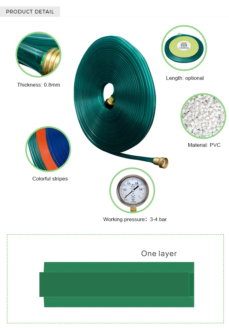 AGL Factory Price Irrigation System Rain Hose Wholesale Double Wing Spray Tape For Farm And