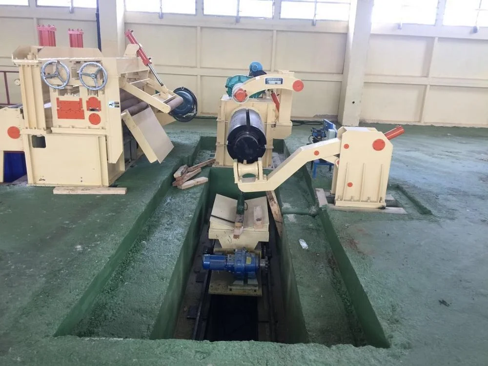 PPGI and SS Automatic shearing and slitting line machine
