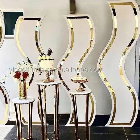 Wedding Stage Decoration Acrylic Backdrop