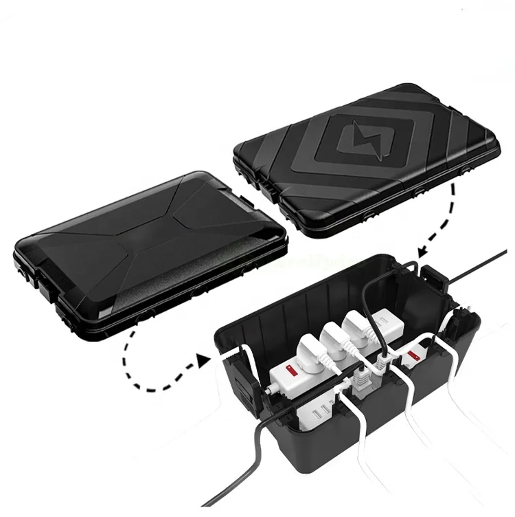 Weatherproof Unique Design Electrical Junction Box Outdoor Connection Box for Outlet Socket Power Strip