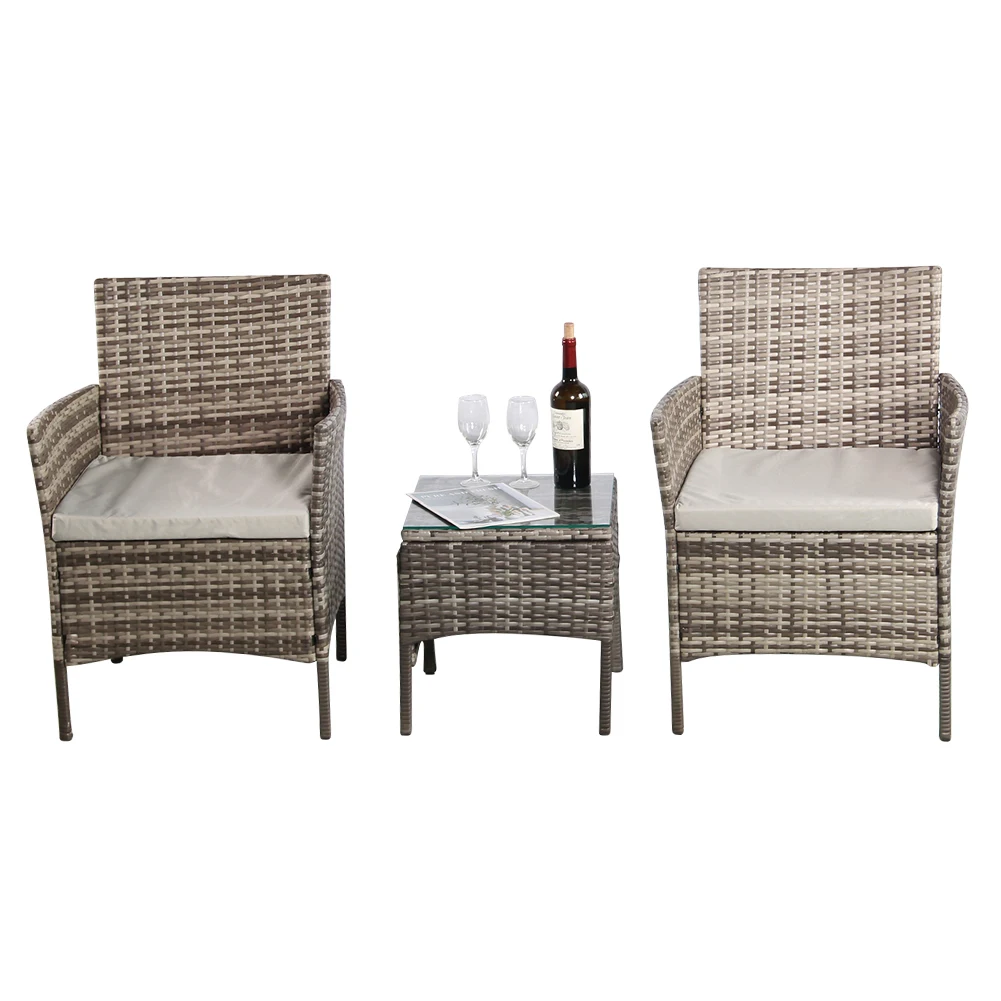 Patio Garden PE Rattan Sofa Set Outdoor Wicker Furniture Garden Sets Rattan Sofa Garden Chair