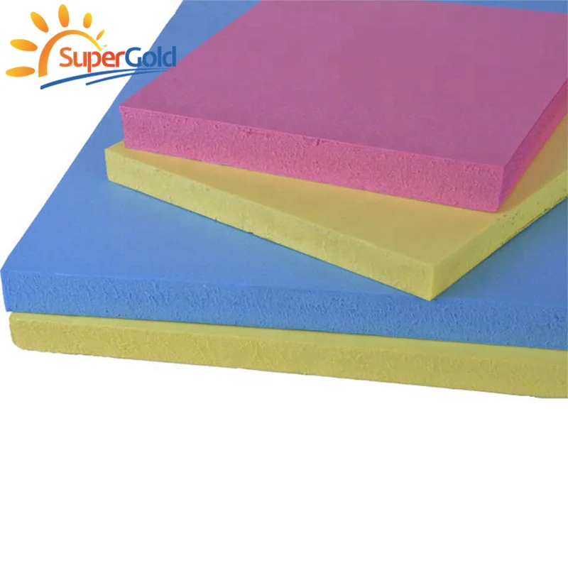 SuperGold Fire Retardant XPS Foam Insulation Board Extruded Styrofoam Wall Panels Styrofoam Board