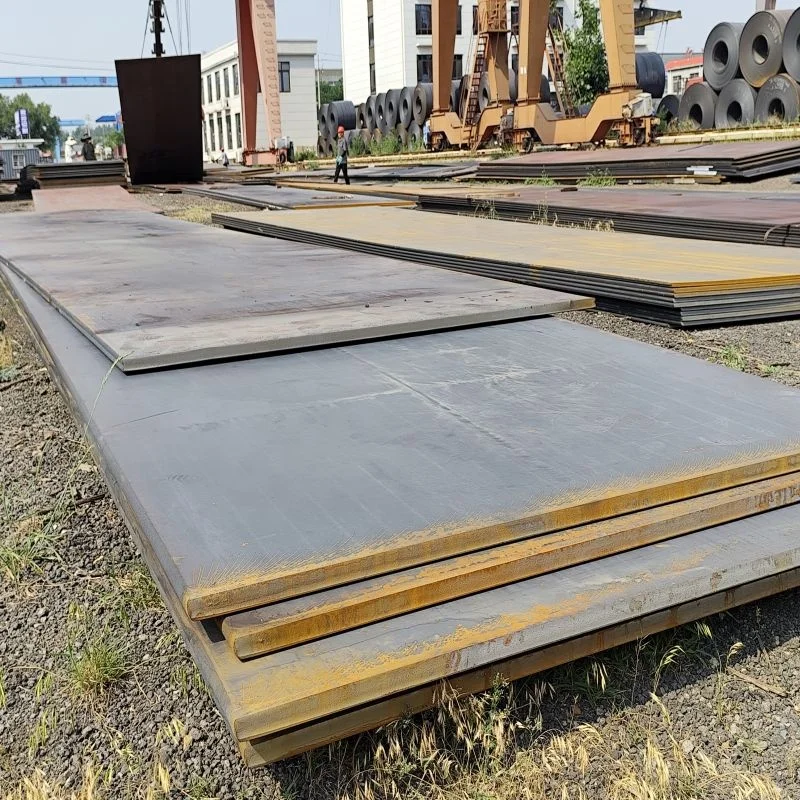 Manufacturer Hot Rolled Plated Black Carbon Steel Sheets ASTM A36 Ss400 Q235 Iron Steel Plate Sheet for Construction