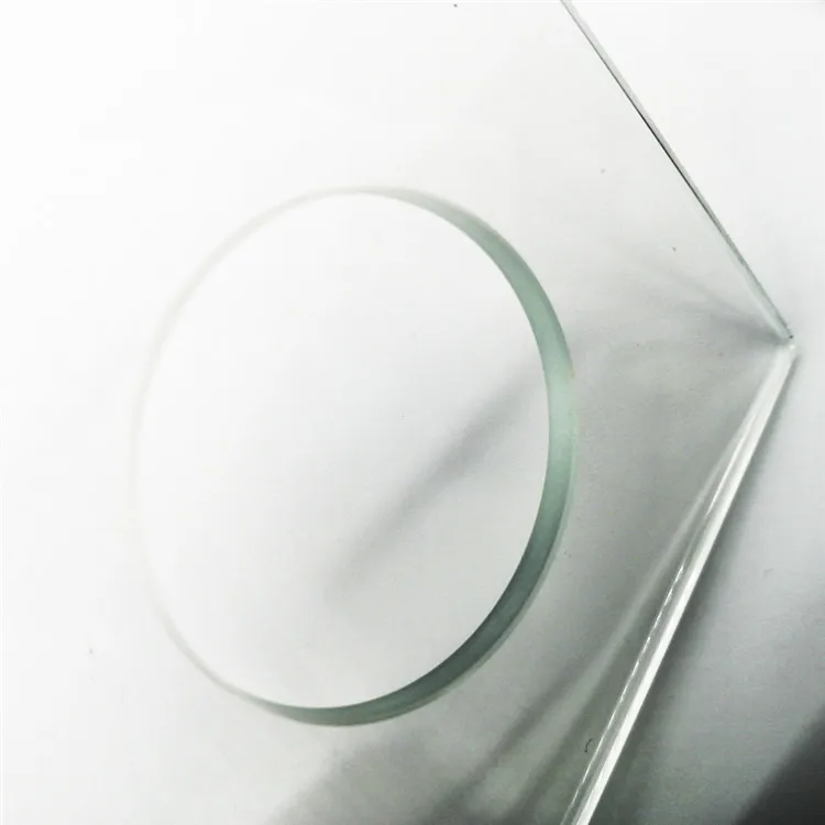 Custom Factory Tempered Glass Panel with Square & Holes Transparent Flat Pattern Fine Grinding Edge Deep Processing Glass Sheet